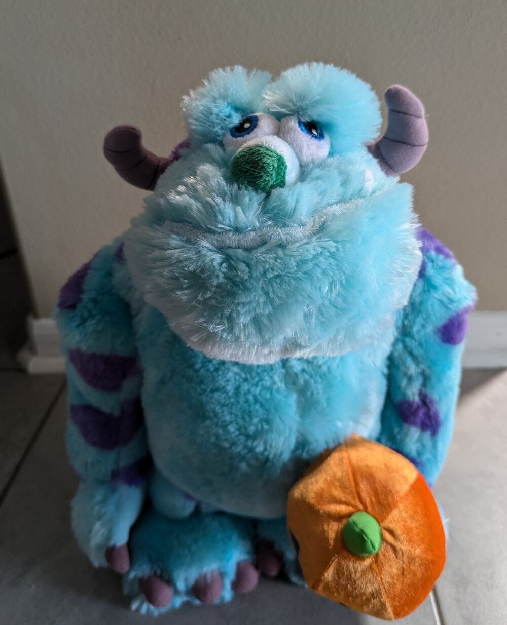 Disney Monsters Sully Halloween Porch Greeter Approx. 18" T